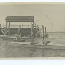 02.09 1934, Peter Pardee and others kayaking